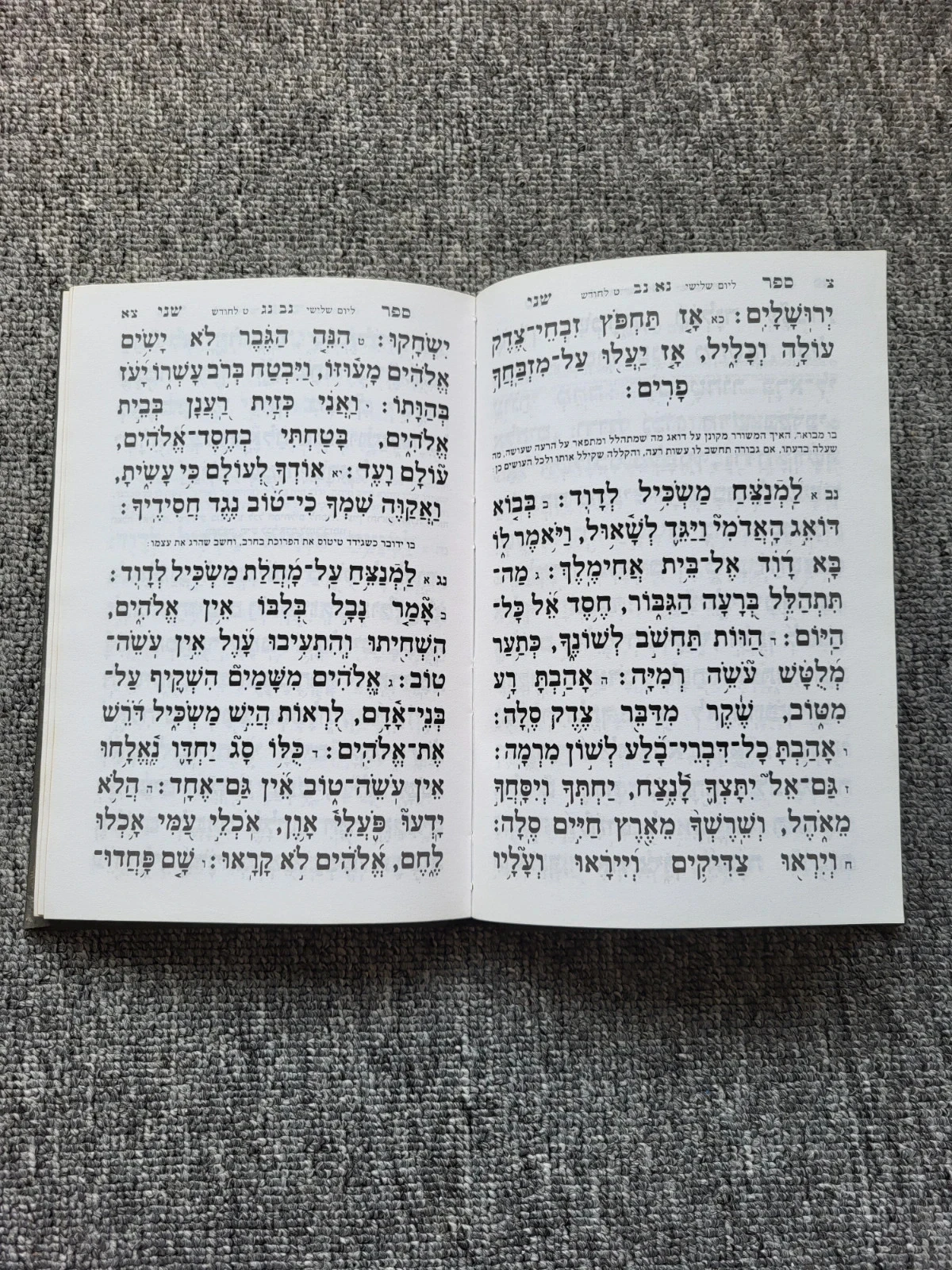 Libro Tehilim Salmos de David Hebreo Antiguo Judaísmo Torá Sinagoga Antigüedad – photo 5